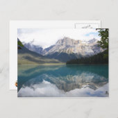 Emerald Lake, British Columbia, Kanada Postkarte (Vorne/Hinten)