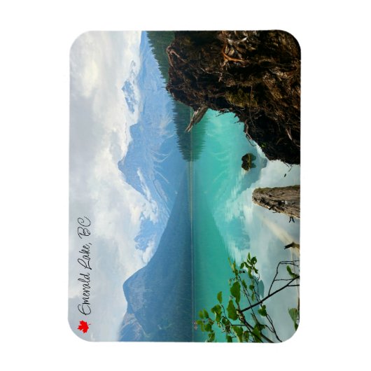 Emerald Lake British Columbia Magnet (Vertikal)
