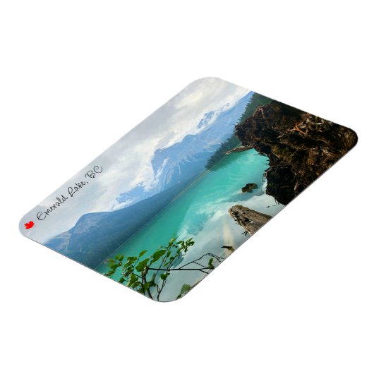 Emerald Lake British Columbia Magnet (Linke Seite)