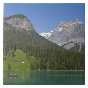 Emerald Lake, Canadian Rockies, britisch Fliese