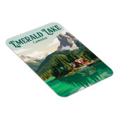 Emerald Lake Kanada Magnet (Rechte Seite)