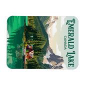 Emerald Lake Kanada Magnet (Horizontal)