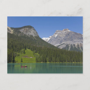 Emerald Lake, Kanadische Rocky Mountains, Britisch Postkarte