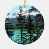 Emerald Lake Keramik Ornament (Vorne)