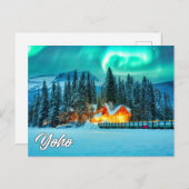 Emerald Lake & Lodge, Yoho National Park Postkarte (Vorne/Hinten)