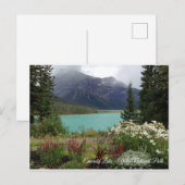 Emerald Lake Postkarte (Vorne/Hinten)