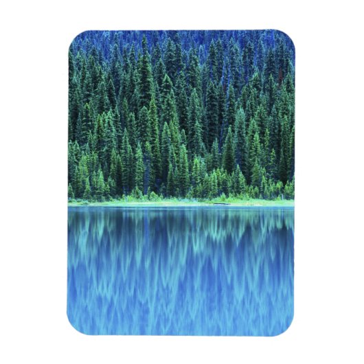 Emerald Lake, Yoho NP, BC, Kanada Magnet (Vertikal)