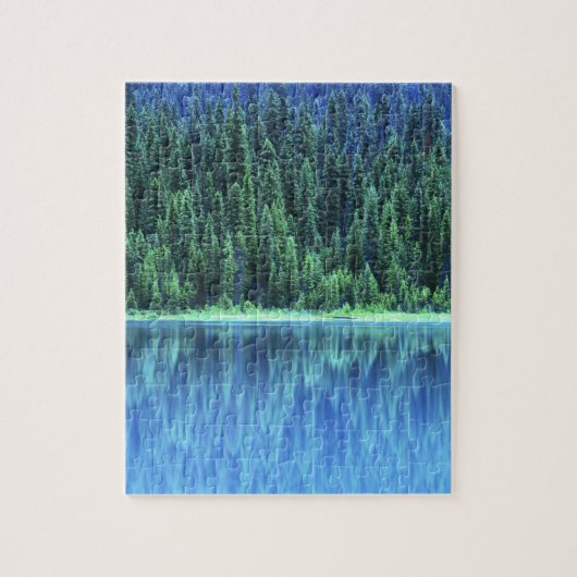 Emerald Lake, Yoho NP, BC, Kanada Puzzle (Vertikal)