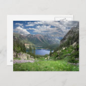 Emerald Lakes 2 - Weminuche Wilderness - Colorado Postkarte (Vorne/Hinten)