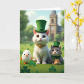 Emerald Lawn Friends Karte (Gelbe Blume)