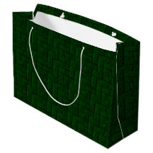 Emerald Lincoln Logs Geschenktasche