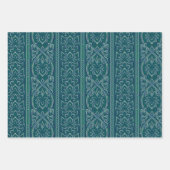 Emerald Lotus TapestPattern - The White Lotus Geschenkpapier Set (Vorderseite)