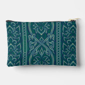 Emerald Lotus TapestPattern - The White Lotus Zubehörtasche (Rückseite)