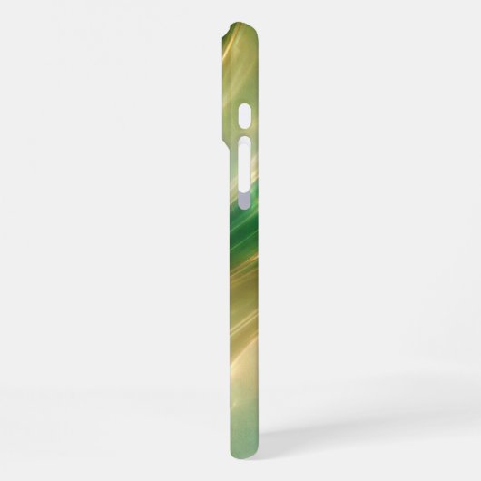 Emerald Luxe Holographic Gradient Phone Case iPhone Hülle (Linke Seite)
