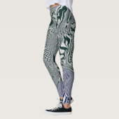 "Emerald Marble Flow" Leggings (Links)