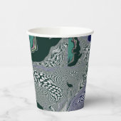 "Emerald Marble Flow" Pappbecher (Links)