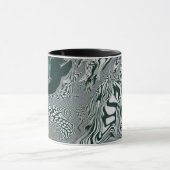 "Emerald Marble Flow" Tasse (Zentrum)