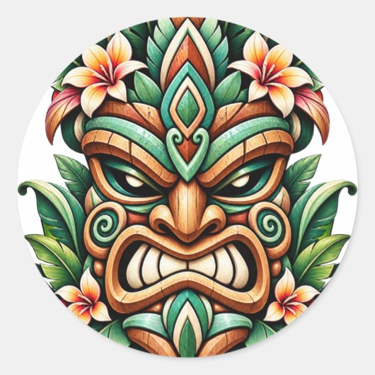 Emerald Mask Guardian Aufkleber (Vorderseite)