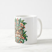 Emerald Mask Guardian Kaffeetasse (VorderseiteRechts)