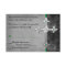 Emerald Medieval Celtic Cross RSVP Card