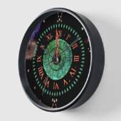 Emerald Midnight Clock Uhr (Winkel)