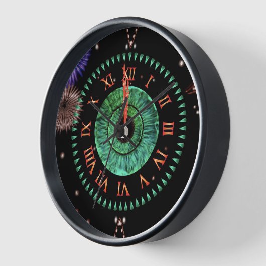 Emerald Midnight Clock Uhr (Winkel)