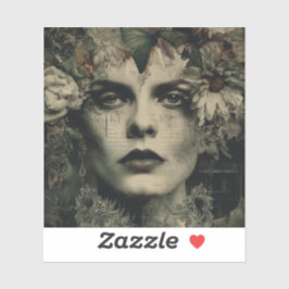 Emerald Molly — Gothic Fine Art Aufkleber