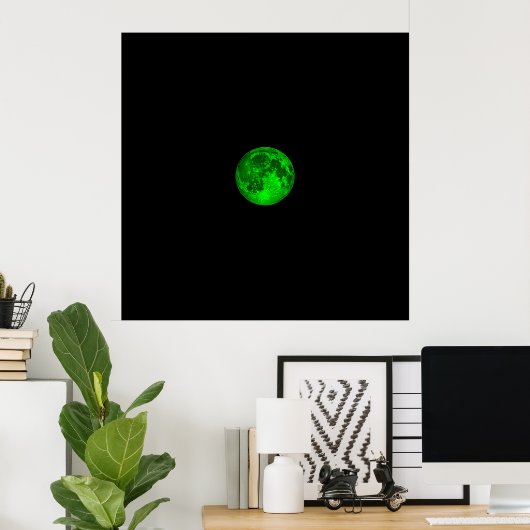 Emerald Moon Poster (Heimbüro)
