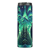 Emerald Moon Wolf Pack Howling Thermosbecher (Rückseite)