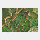 Emerald Motion  Geschirrtuch (Horizontal)