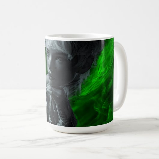 Emerald Muse Kaffeetasse (VorderseiteRechts)