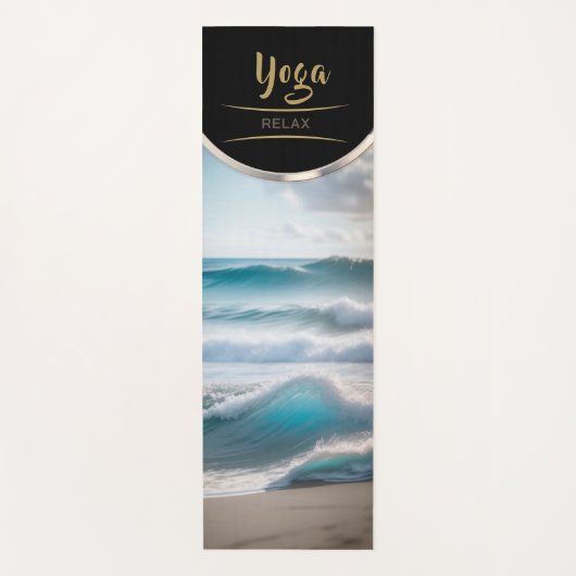Emerald Ocean - Yoga Mat Yogamatte (Vorderseite)