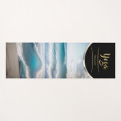 Emerald Ocean - Yoga Mat Yogamatte (Vorderseite (Horizontal))