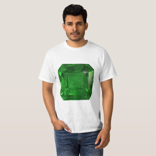 Emerald Octagon-cut T-Shirt (Vorne ganz)