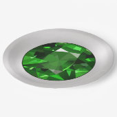 Emerald Pappteller (Schrägansicht)