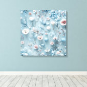 Emerald & Pastel Leinwanddruck (Insitu (Holzboden))