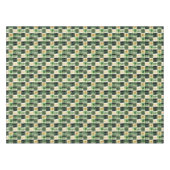 Emerald Patchwork Plaid Tischdecke (Vorderseite (Horizontal))