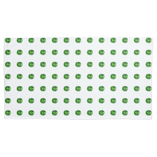 Emerald Pattern Kissenbezug (Vorderseite-Links)