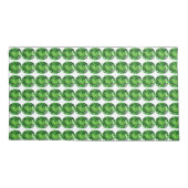 Emerald Pattern Kissenbezug (Rückseite-Links)