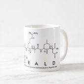 Emerald-Peptidname-Tasse Kaffeetasse (VorderseiteRechts)