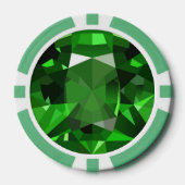 Emerald Pokerchips (Vorderseite)