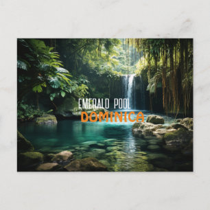EMERALD POOL DOMINICA POSTCARD POSTKARTE