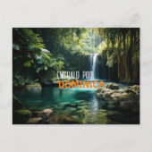 EMERALD POOL DOMINICA POSTCARD POSTKARTE (Vorderseite)