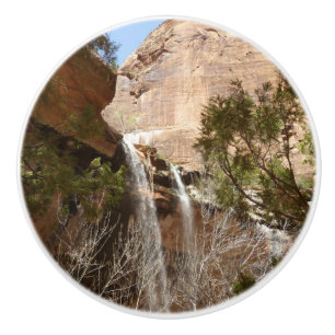 Emerald Pool Falls I aus dem Zion National Park Keramikknauf
