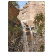 Emerald Pool Falls I aus dem Zion National Park Klemmbrett (Rückseite)
