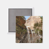 Emerald Pool Falls I aus dem Zion National Park Magnet (Vorderseite/Rückseite)