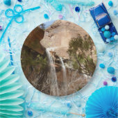 Emerald Pool Falls I aus dem Zion National Park Pappteller (Party)