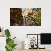 Emerald Pool Falls I aus dem Zion National Park Poster (Heimbüro)