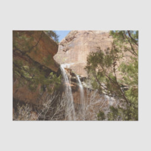 Emerald Pool Falls I aus dem Zion National Park Seidenpapier