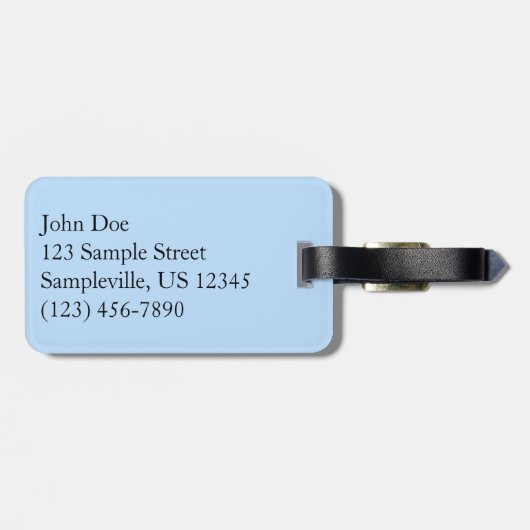 Emerald Pool Falls II aus dem Zion National Park Gepäckanhänger (Rückseite horizontal)